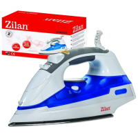 Glačalo na paru- Zilan- ZLN8434, 2200 W, AntiDrip, plavo/bijela